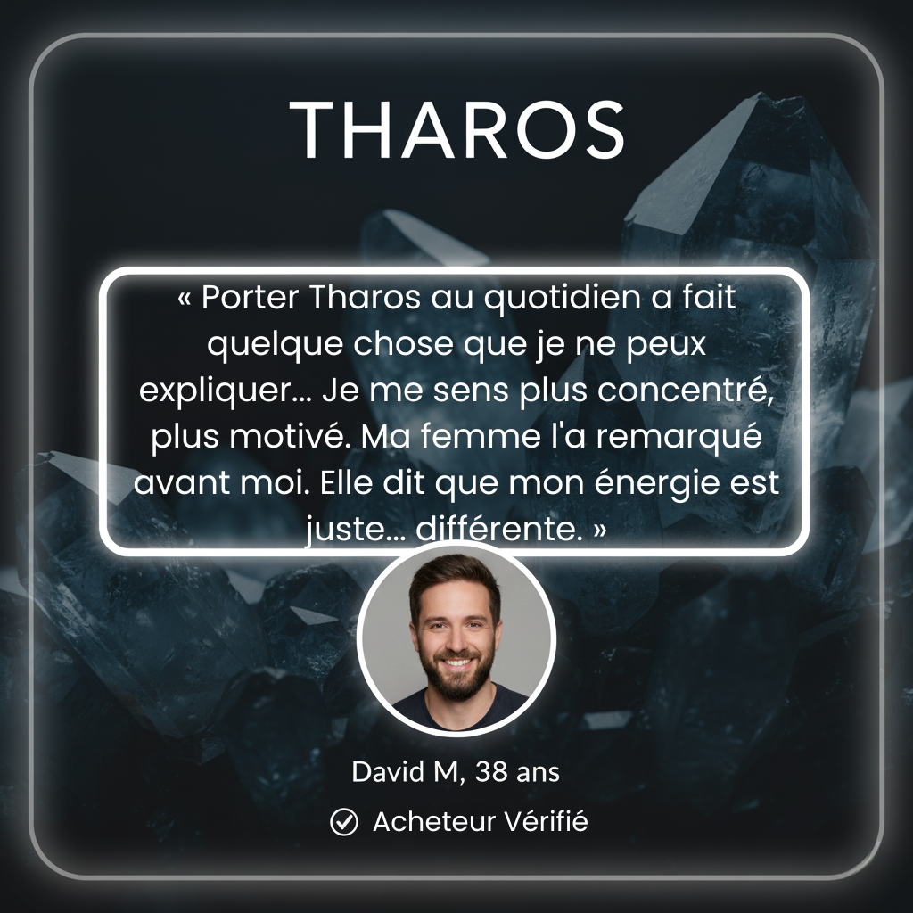 Bracelet Hématite Tharos